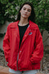 Vintage "Made in Russia" Red Jacket with Mickey Williams Patch