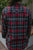 Red and Gray Plaid Flannel Shirt with Lyrics 